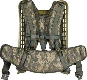 US Army rucksack external frame
